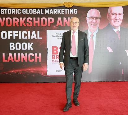 Photo from a B2B Brand Management launch
